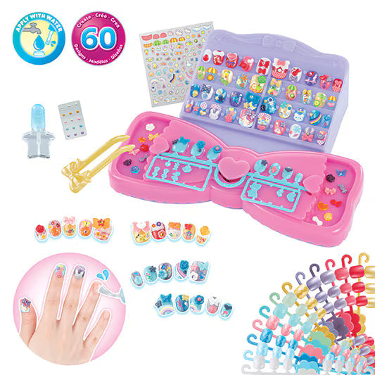 Aquabeads Aquanails Nail Studio Design 'N Diplay Kit