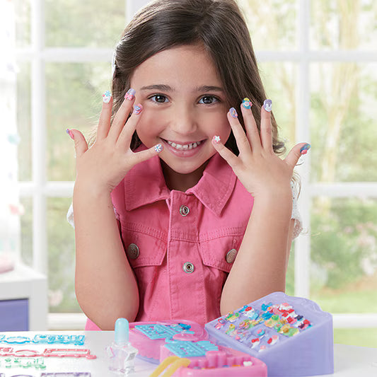 Aquabeads Aquanails Nail Studio Design 'N Diplay Kit