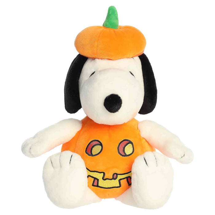 Aurora Plush 12 Inch Peanuts Pumpkin Costume Snoopy Halloween Plush Toy