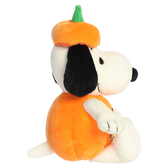 Aurora Plush 12 Inch Peanuts Pumpkin Costume Snoopy Halloween Plush Toy