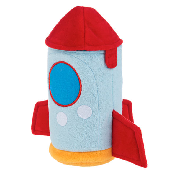 Baby Ganz 10 Inch Rocket Ship Learn and Grow 5 Piece Plush Toy Playset