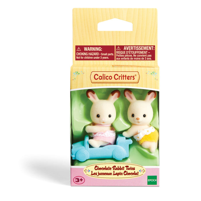 Calico Critters Chocolate Rabbit Twins