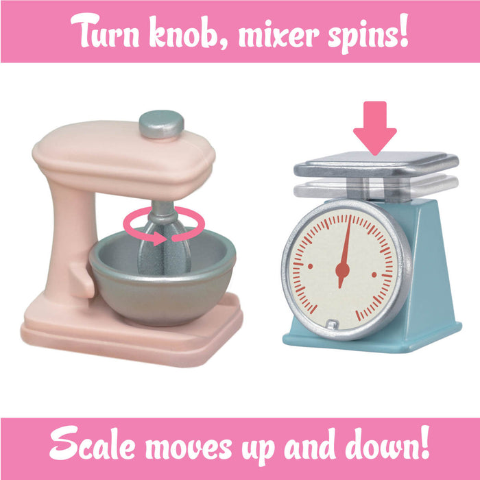 Calico Critters Kitchen Island Furniture and Accessories Set