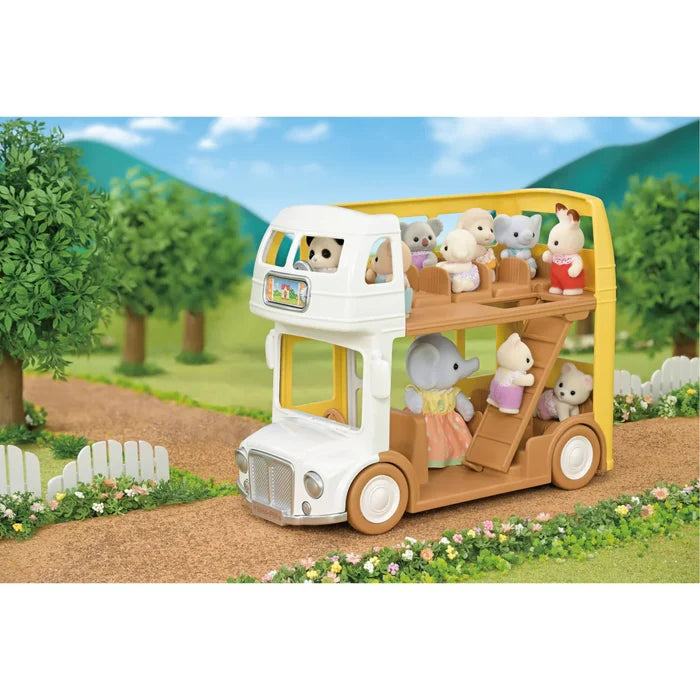 Calico Critters Nursery Double Decker Bus