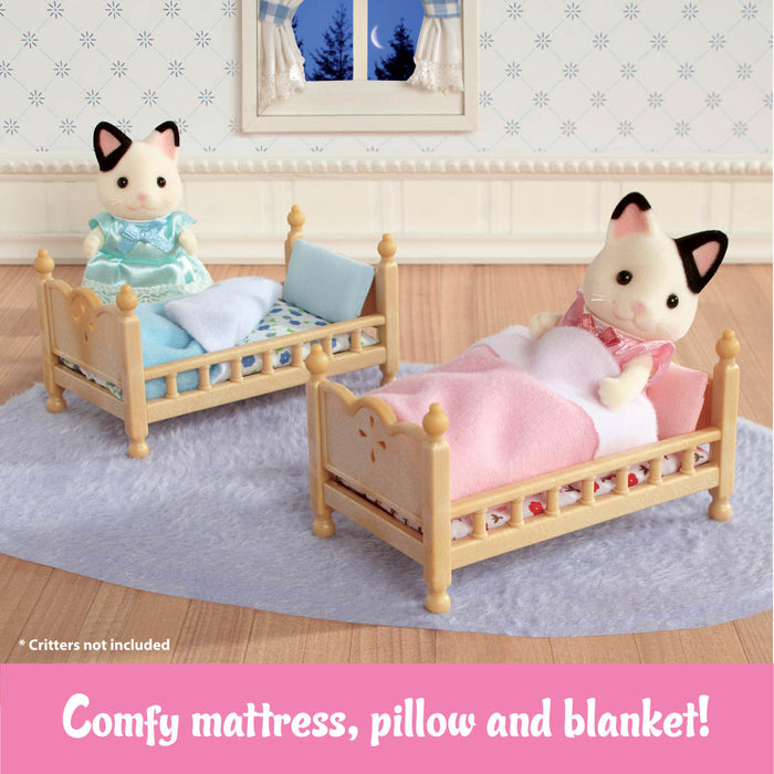 Calico Critters Stack & Play Beds Furniture and Accessories Set