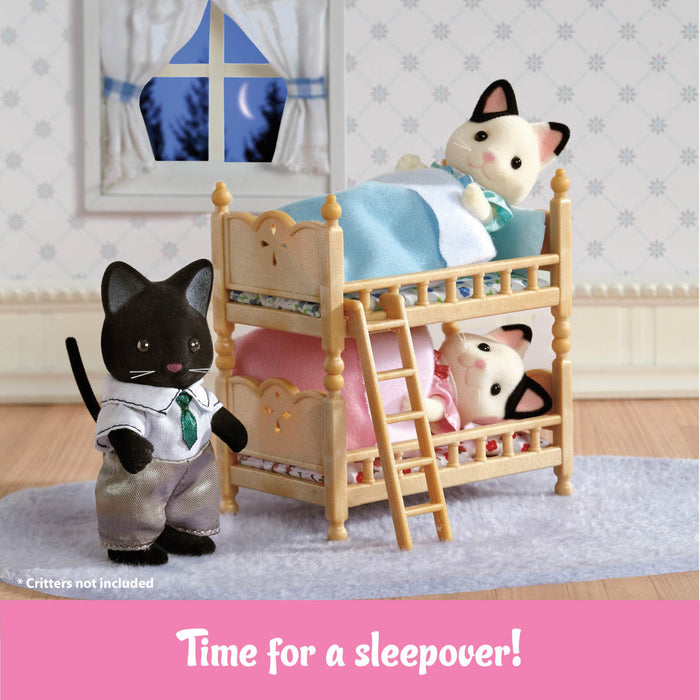 Calico Critters Stack & Play Beds Furniture and Accessories Set