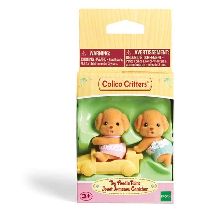 Calico Critters Toy Poodle Twins