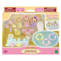 Calico Critters Triplets Baby Bathtime Set