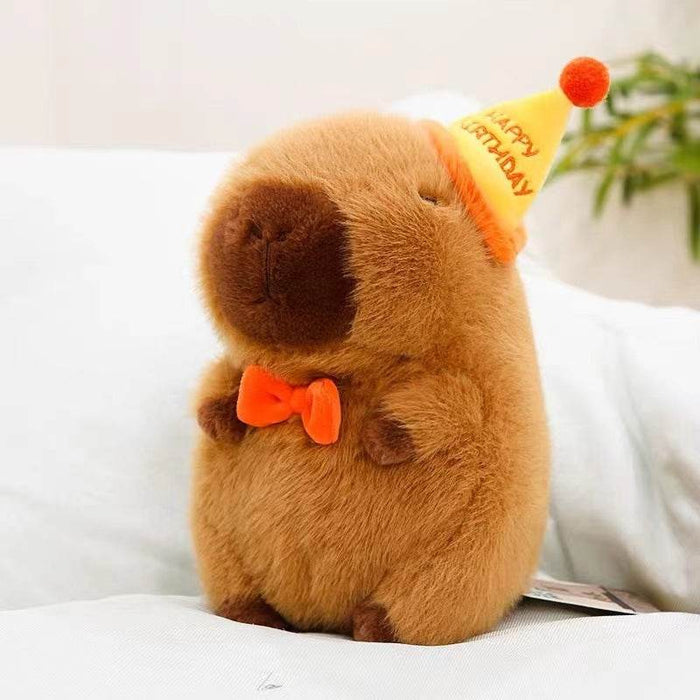 Cappy: Happy Birthday Capybara Plushie - Goodlifebean Stuffed Animals