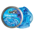 Crazy Aarons Falling Water Liquid Glass Medium 2.75 Inch Thinking Putty Tin