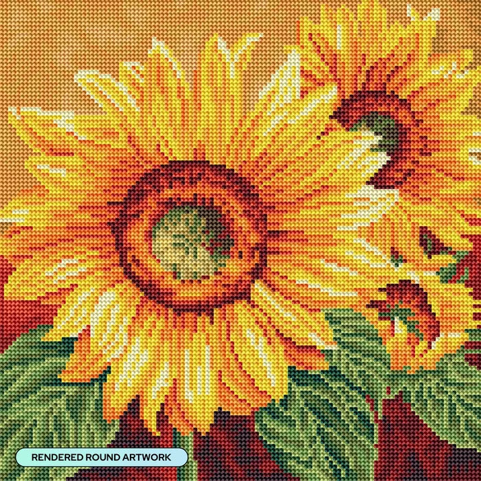 Diamond Art Club We Are Sun Sunflowers Diamond Painting Kit
