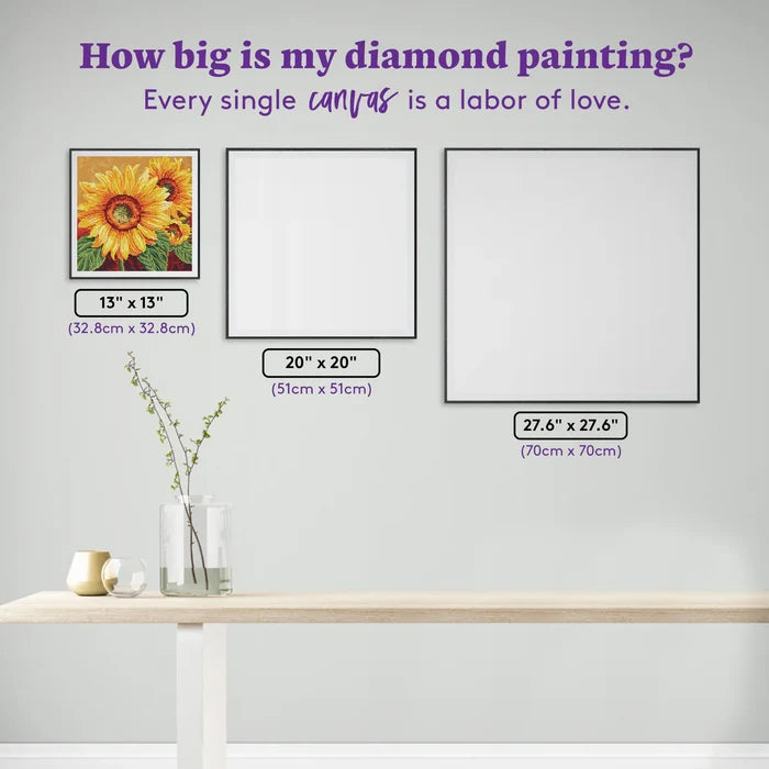 Diamond Art Club We Are Sun Sunflowers Diamond Painting Kit