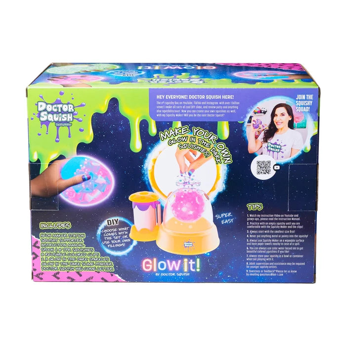 Doctor Squish Squishy Maker Station - Glow It Edition