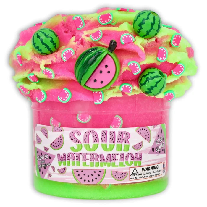 Dope Slimes 8 oz Sour Watermelon Slime - Owl & Goose Gifts