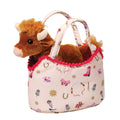 Douglas 7 Inch Bestie Westie Sassy Sak with Highland Cow Plush Toy