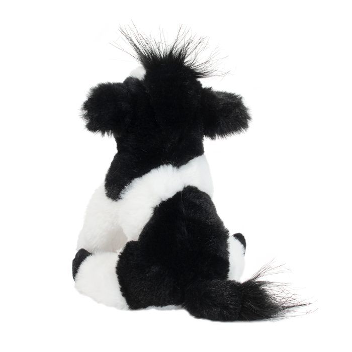 Douglas 7 Inch Elsie the Black and White Cow MINI Soft Plush Toy