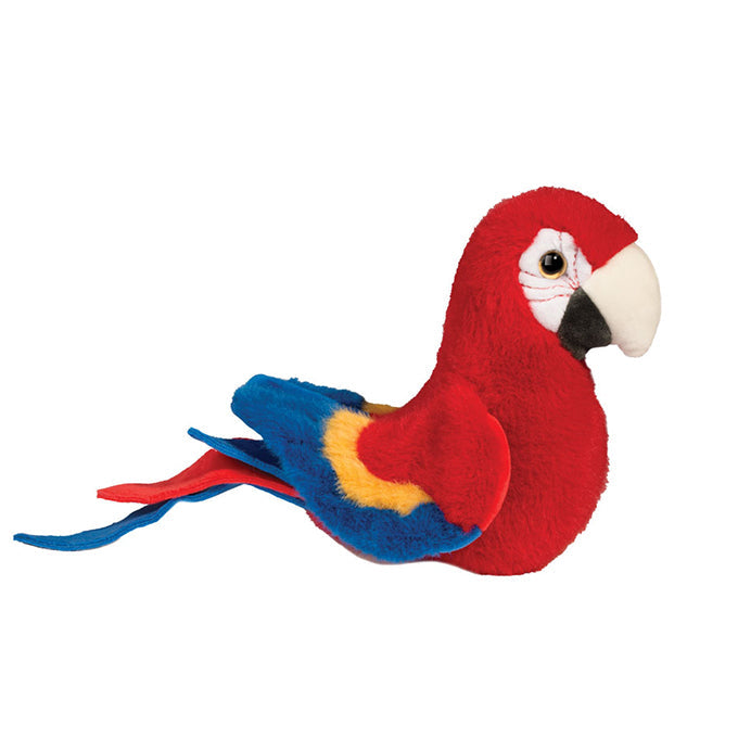 Douglas 8 Inch Mauie the Parrot Mini SOFT Plush Toy