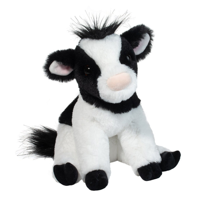 Douglas 9 Inch Elsie the Black and White Cow Soft Plush Toy