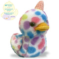 Duckeez 7 Inch Creamy the Ice Cream Duck Plush Toy by Beverly Hills Teddy Bear Company