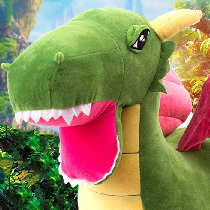 Enchantasaur Plush - Extra Large Dinosaur Stuffed Animal Plushie - Goodlifebean Stuffed Animals