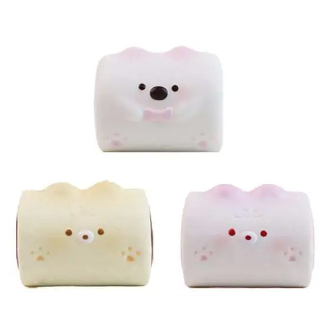 Fluffmellies 3.5 Inch Donkey Rolls - Scented Slow Rise Squishy Toy