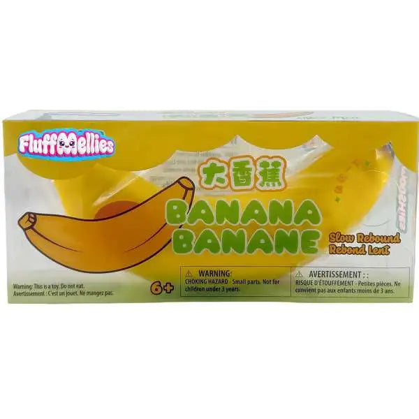 Fluffmellies 8 Inch Banana - Scented Slow Rise Squishy Toy