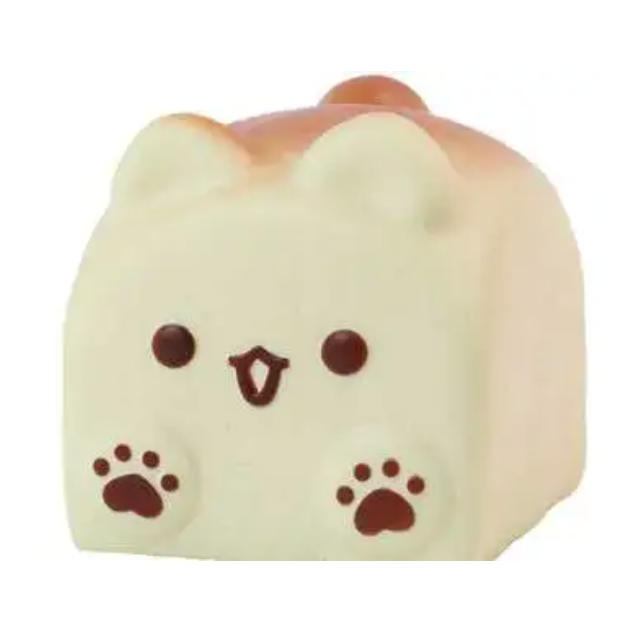 Fluffmellies (Mooshies) 4 Inch Doggie Toast - Scented Slow Rise Squishy Toy