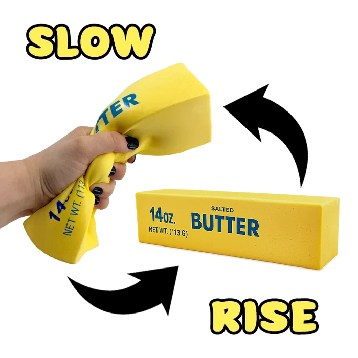 Fun Doh 10 Inch Jumbo Butter Squishy Slow Rise Sensory Fidget Toy