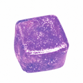 Fun Doh 2.5 Inch Squish & Squeeze Sparkle Cube Squishy Sensory Toy - Assorted