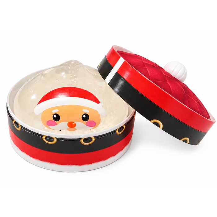 Fun Doh 4 Inch Merry Squishmas Christmas Dumpling Squishy Sensory Toy - Assorted