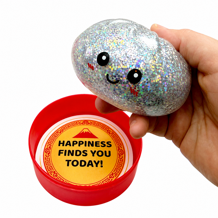 Fun Doh 4 Inch Mystery Dumpling Fortune Cookie Series Squishy Toy