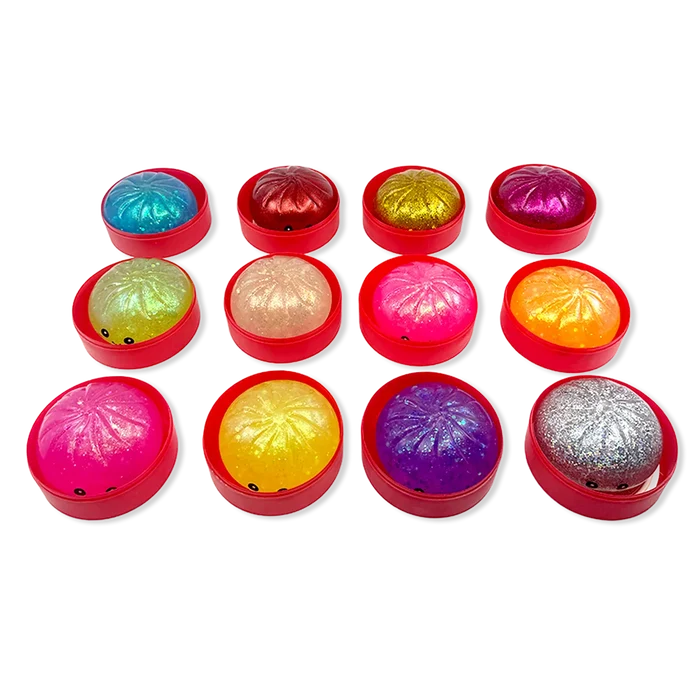 Fun Doh 4 Inch Mystery Dumpling Fortune Cookie Series Squishy Toy