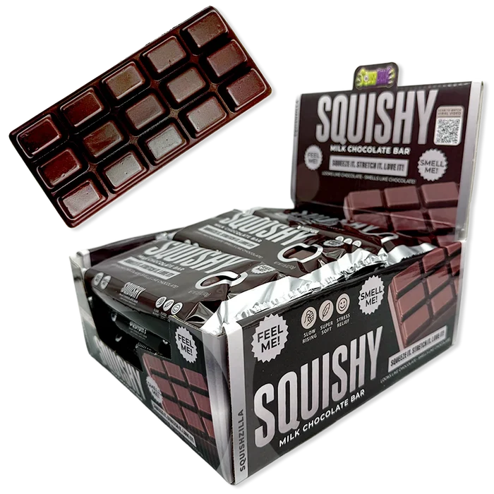 Fun Doh 8 Inch Squishy Chocolate Bar Slow Rise Sensory Fidget Toy