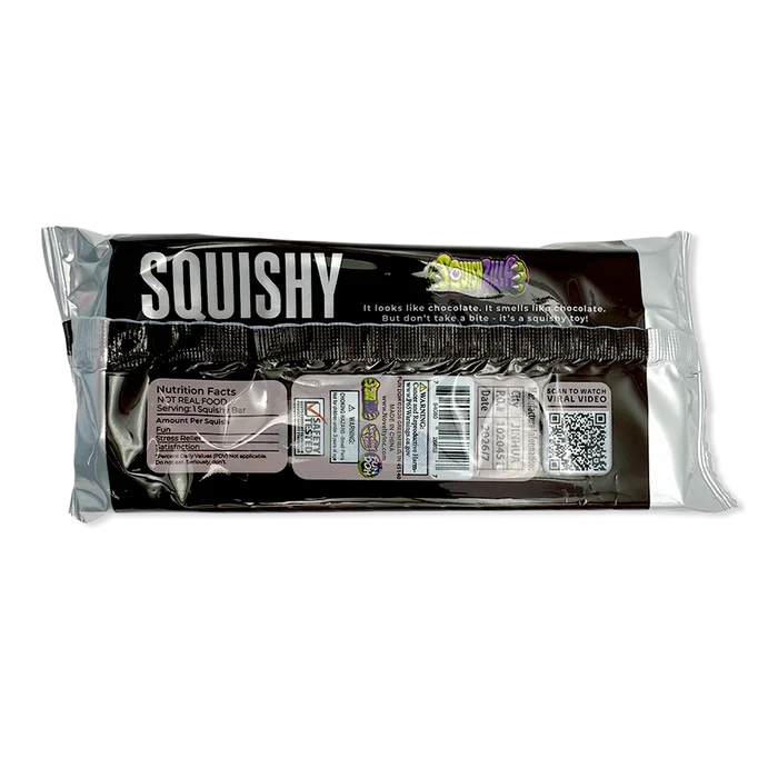 Fun Doh 8 Inch Squishy Chocolate Bar Slow Rise Sensory Fidget Toy