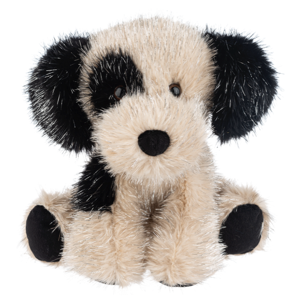 Ganz 10 Inch Furrific Puppy Sparkle Plush Toy - Black