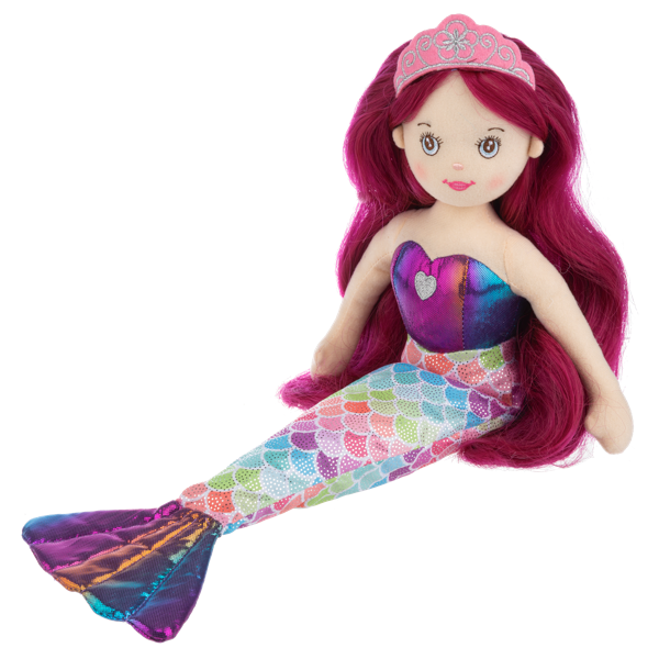 Ganz 18 Shimmer Cove Mermaid Plush Doll Toy - Cordelia