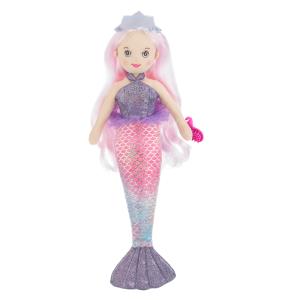 Ganz 18 Shimmer Cove Mermaid Plush Doll Toy - Seaphina