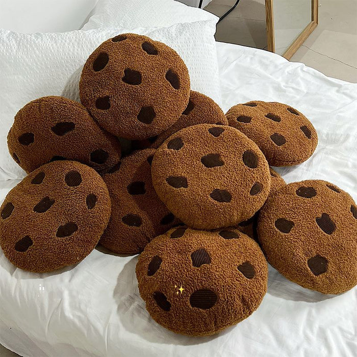 Giant Choco Chip Cookie Plush Pillow - Goodlifebean stuffed animals