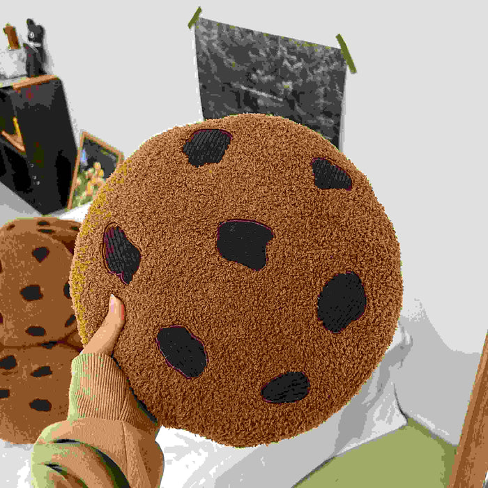 Giant Choco Chip Cookie Plush Pillow - Goodlifebean stuffed animals