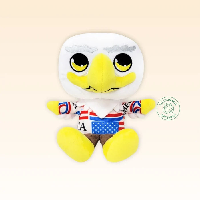 Grovii 8 Inch Midori Plushie Toy - America 250 American Eagle