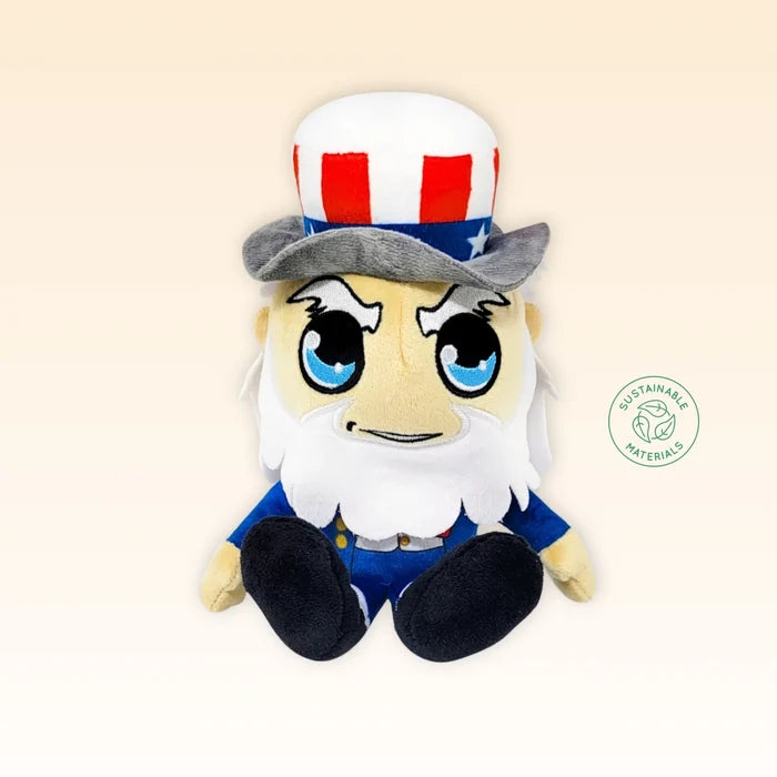 Grovii 8 Inch Midori Plushie Toy - America 250 Uncle Sam