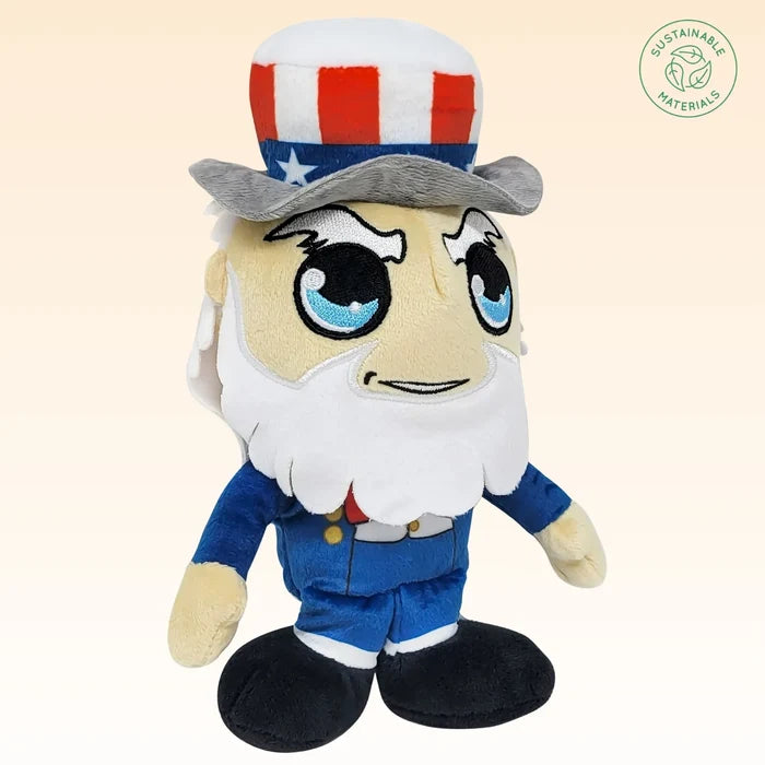 Grovii 8 Inch Midori Plushie Toy - America 250 Uncle Sam
