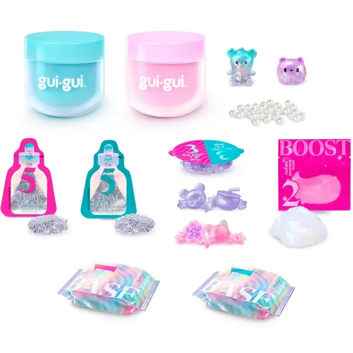 Gui Gui Shimmer Deluxe Duo Slime Kit - 2 Pack
