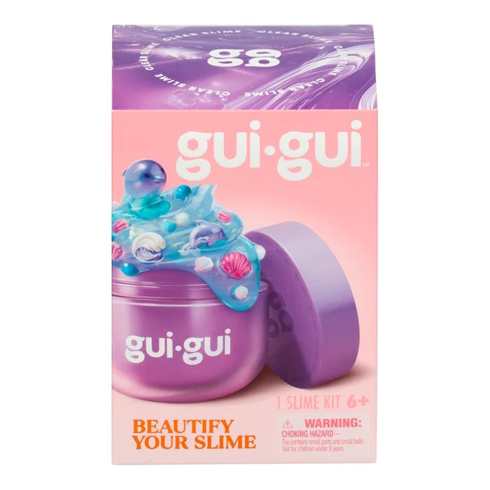 Gui Gui Slime Kit Single Jar Mystery CLEAR Slime