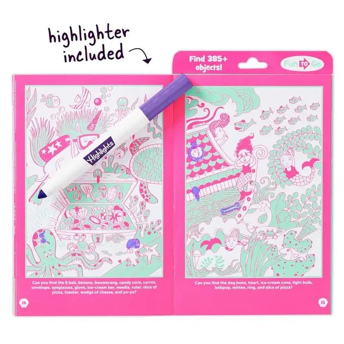 Highlights Hidden Pictures: Mermaid Puzzles to Highlight Activity Book