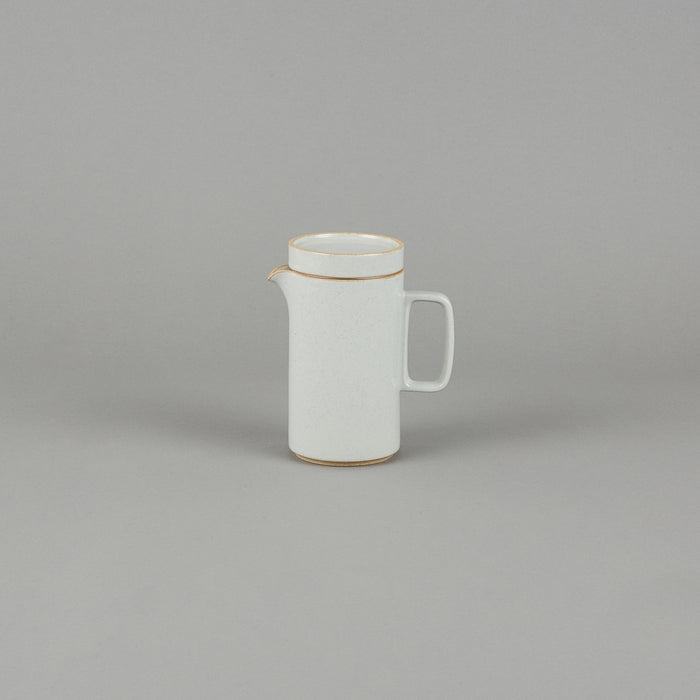 Hasami Porcelain - Teapot Tall with Stainless Strainer Gloss Gray ø 3.3/8" | Tortoise General Store