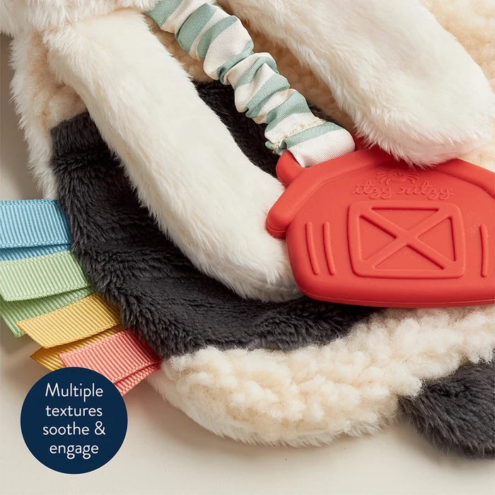 Itzy Ritzy Itzy Friends Lovey™ Carmen Cow Plush Teether Toy