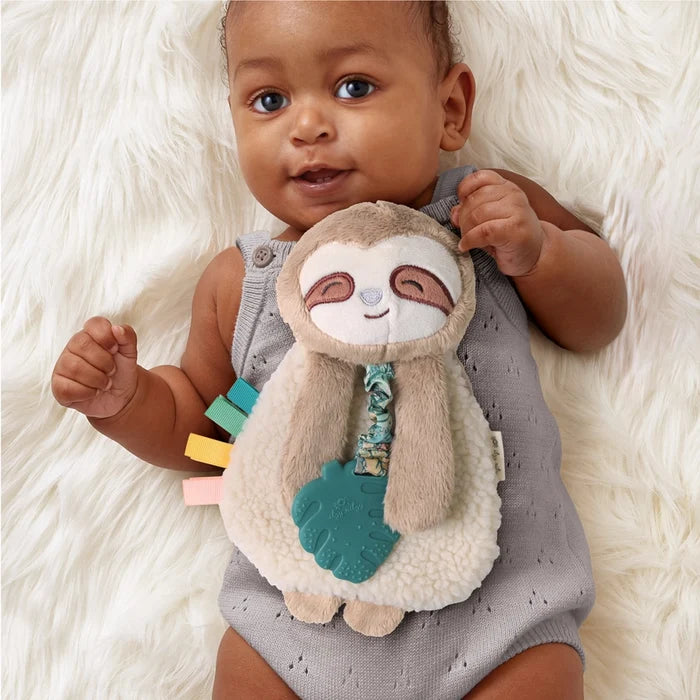 Itzy Ritzy Itzy Friends Lovey™ Sloth Plush Teether Toy