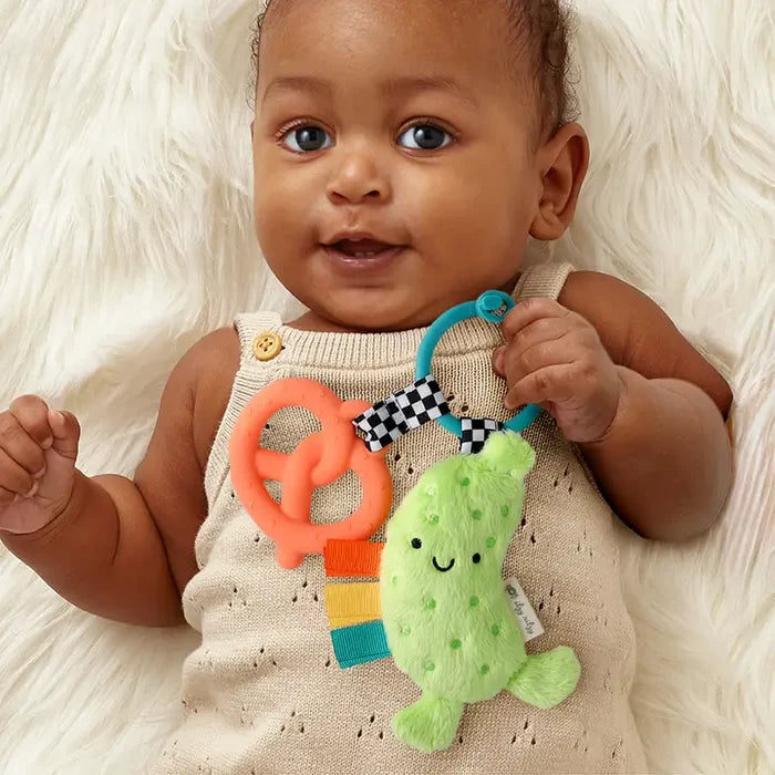 Itzy Ritzy Itzy Pal™ Parker Pickle Plush Toy with Teether