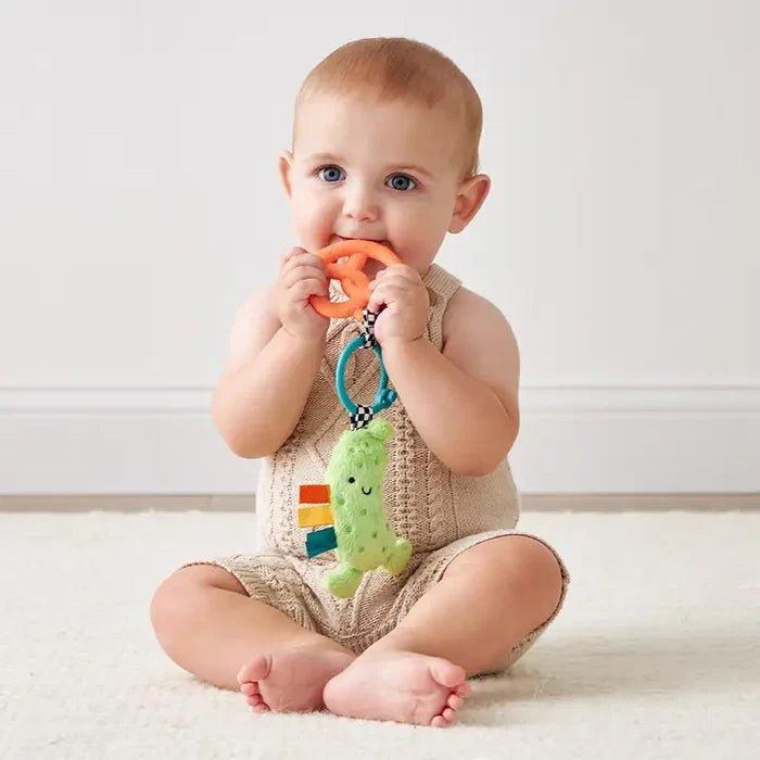 Itzy Ritzy Itzy Pal™ Parker Pickle Plush Toy with Teether